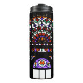 Kleurrijk Glas in lood Thermosbeker (Voorkant)