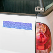 Kleurrijk glitter en sparkles Patroon Bumpersticker (Op Truck)