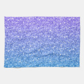 Kleurrijk glitter en sparkles Patroon Theedoek (Horizontaal)