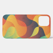 Kleurrijk golf abstract patroon Case-Mate iPhone case (Achterkant (horizontaal))