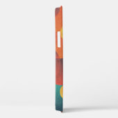 Kleurrijk golf abstract patroon Case-Mate iPhone case (Achterkant / Rechts)