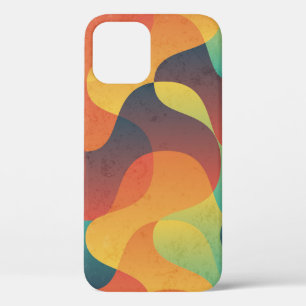 Kleurrijk  golf abstract patroon Case-Mate iPhone case