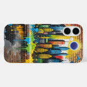Kleurrijk graffiti art design Case-Mate iPhone case (Achterkant (horizontaal))