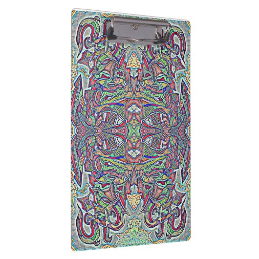 Kleurrijk graffiti stuk klembord (Rechts)