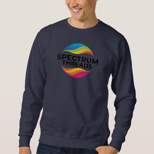Kleurrijk Grafisch Pullover voor Creatieve Stijl (Voorkant)
