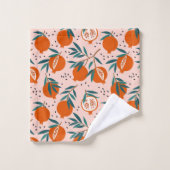 Kleurrijk Granaatappel Patroon Bad Handdoek (Wasdoekje)