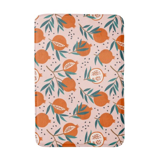 Kleurrijk Granaatappel Patroon Badmat (Voorkant Verticaal)