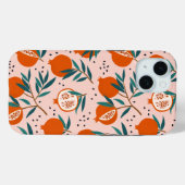 Kleurrijk Granaatappel Patroon Case-Mate iPhone Case (Achterkant (horizontaal))