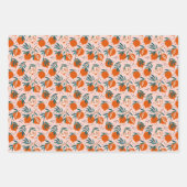 Kleurrijk Granaatappel Patroon Inpakpapier Vel (Voorkant)