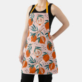 Kleurrijk Granaatappel Patroon Schort (Insitu)