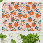 Kleurrijk Granaatappel Patroon Theedoek (Gevouwen)