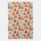 Kleurrijk Granaatappel Patroon Theedoek (Verticaal)