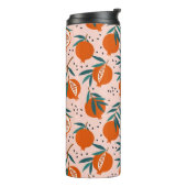 Kleurrijk Granaatappel Patroon Thermosbeker (Gedraaid links)