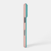 Kleurrijk Grappig Gezichtsuitdrukking iPhone Hoesje (Rechterkant)