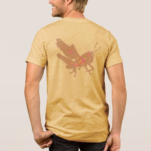 Kleurrijk Grasshopper T-shirt (Achterkant)
