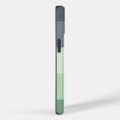 Kleurrijk Groen Grijs Palet Abstracte Strepen Naam Case-Mate iPhone Case (Achterkant / Rechts)