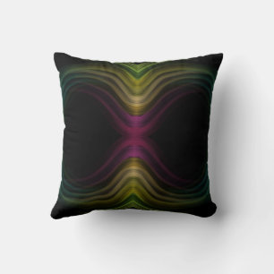 Kleurrijk Groovy Psychodelisch Patroon Abstracte K Kussen