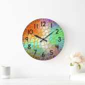 kleurrijk grote klok (Huis)
