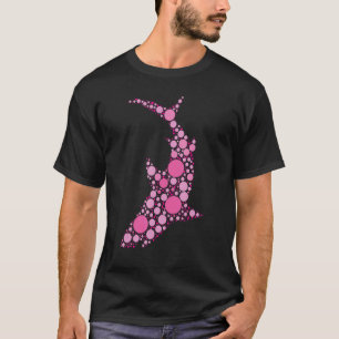 Kleurrijk Haaien September Internationaal Kunstpat T-shirt
