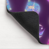 Kleurrijk halloween Cute Bats Tekenpatroon Muismat (Hoek)