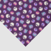 Kleurrijk halloween Cute Bats Tekenpatroon Tissuepapier (Detail)