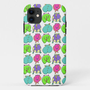 Kleurrijk Hamster Butts Patroon Case-Mate iPhone Case