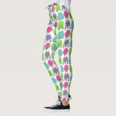Kleurrijk Hamster Butts Patroon Leggings (Links)