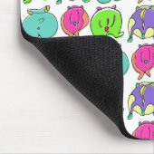 Kleurrijk Hamster Butts Patroon Muismat (Hoek)