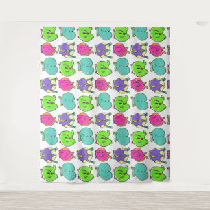 Kleurrijk Hamster Butts Patroon Wandkleed