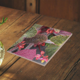 Kleurrijk Harige Begonia Bloem Tegeltje