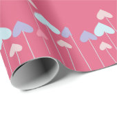 Kleurrijk hart inpakpapier (Rol Hoek)