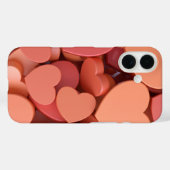 Kleurrijk Hartcluster Case-Mate iPhone Case (Achterkant (horizontaal))