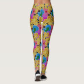 Kleurrijk Hartjes Design Leggings (Achterkant)
