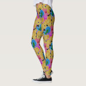 Kleurrijk Hartjes Design Leggings (Links)