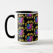 Kleurrijk Hartjes Design Mok (Links)