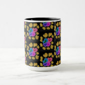 Kleurrijk Hartjes Design Mok (Midden)
