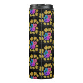 Kleurrijk Hartjes Design Thermosbeker (Achterkant)