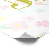 Kleurrijk Hebreeuws Alfabet voor Joodse Kinderen Poster (Hoek)