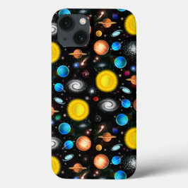 Kleurrijk heelal astronomie iPhone 6 stevige hoes