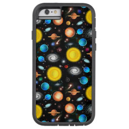 Kleurrijk heelal astronomie iPhone 6 stevige hoes