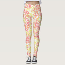 Kleurrijk Helder Retro Mod Boho Hippie Funky Marme Leggings