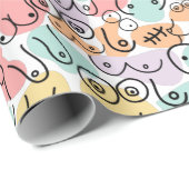 Kleurrijk, helder verjaardagspatroon, verpakkingsp cadeaupapier (Rol Hoek)