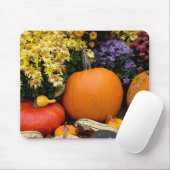Kleurrijk herfst decoratief pompoenscherm muismat (Met muis)