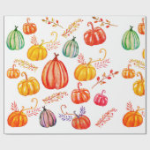 Kleurrijk Herfst inpakpapier (Vlak)