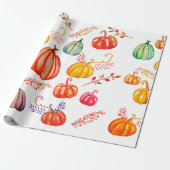 Kleurrijk Herfst inpakpapier (Uitgerold)