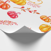 Kleurrijk Herfst inpakpapier (Hoek)