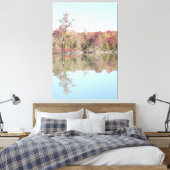 Kleurrijk Herfst landschap Canvas Afdruk (Insitu (Slaapkamer))