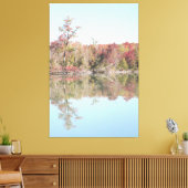 Kleurrijk Herfst landschap Canvas Afdruk (Insitu (Woonkamer))