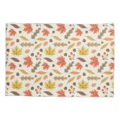 Kleurrijk Herfstblad Herfst Patroon Kussensloop (Achterkant)