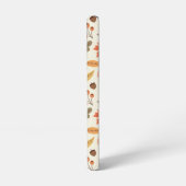 Kleurrijk Herfstblad Herfst Patroon Samsung Galaxy Hoesje (Linkerkant)